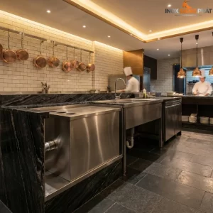 bể tách mỡ 60L inox