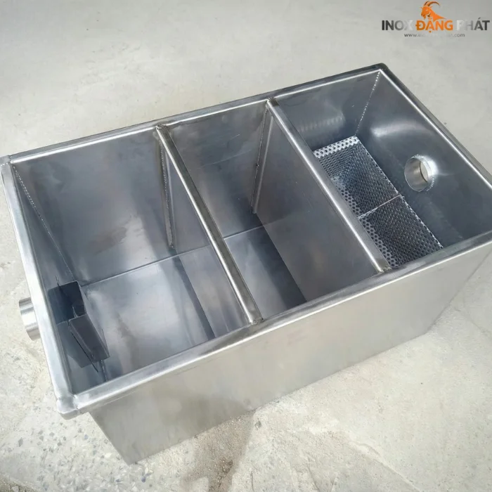 bể tách mỡ inox 50L